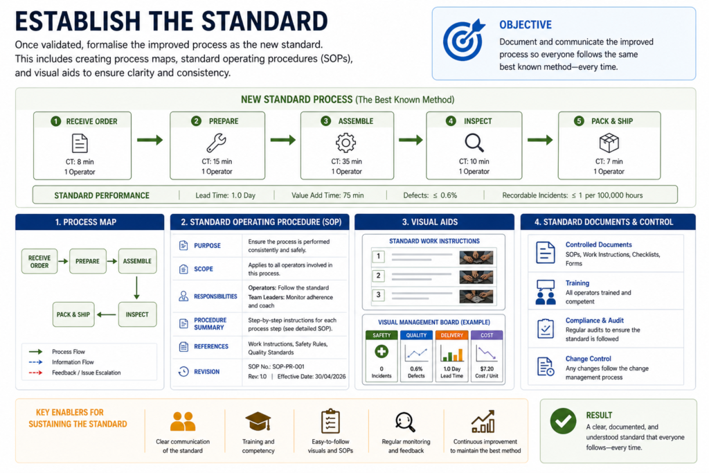 , Why Lean Manufacturing Matters: Standardization.