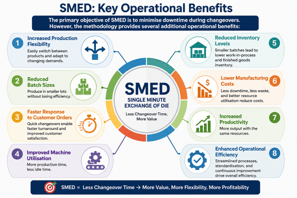 , Application of Single Minute Exchange of Die (SMED): Methodology and Identifying Elements
