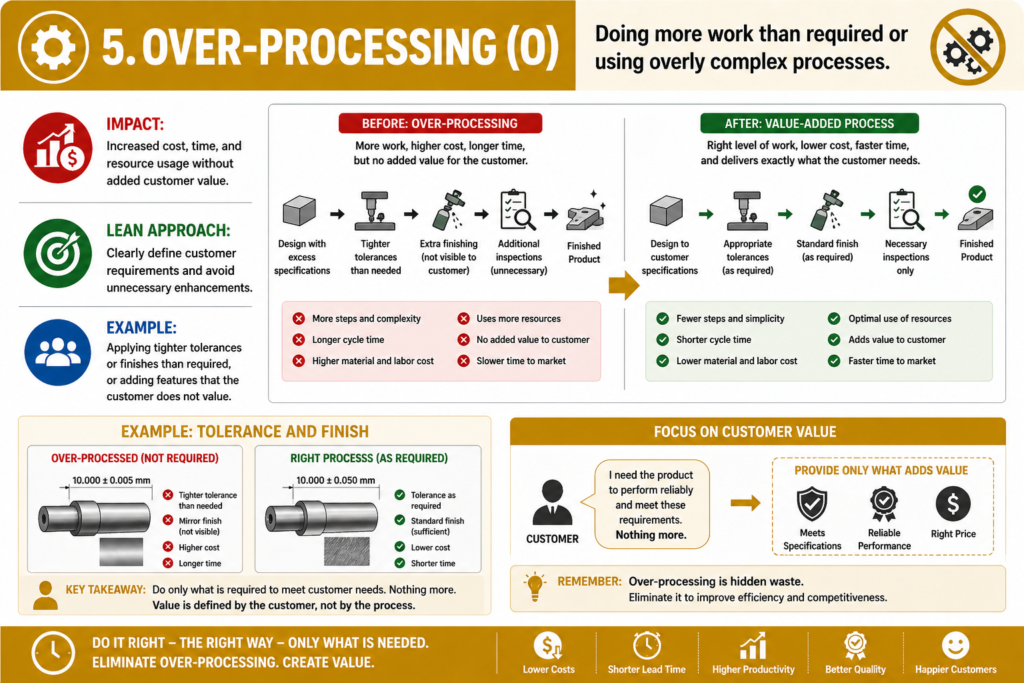 , Why Lean Manufacturing Matters: Principles of waste