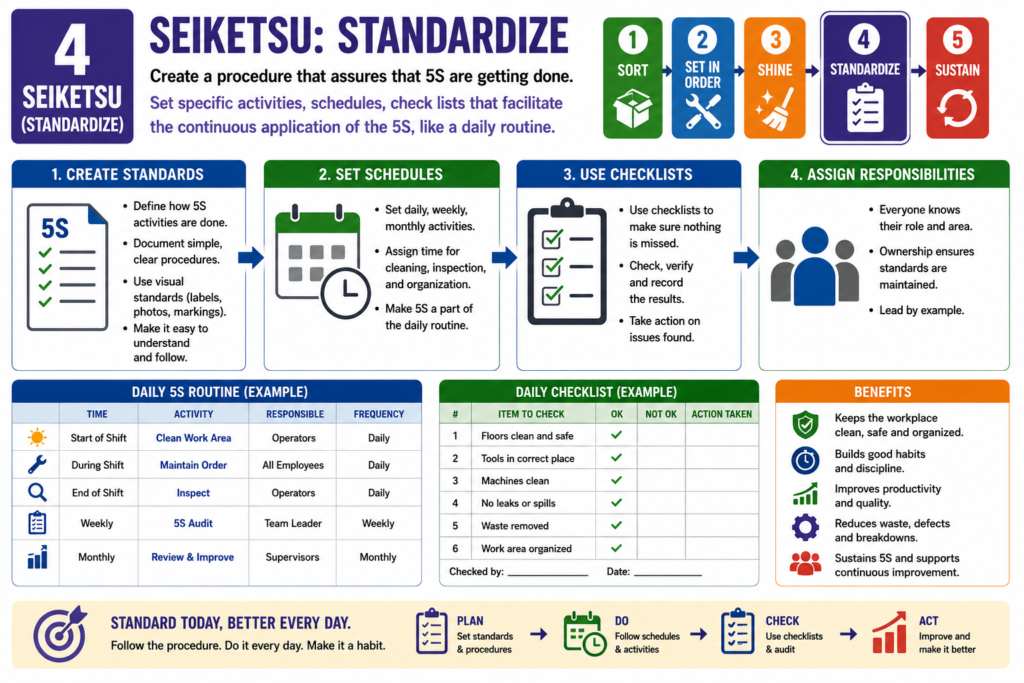 , 5S and Lean Manufacturing: Building Efficiency from the Ground Up