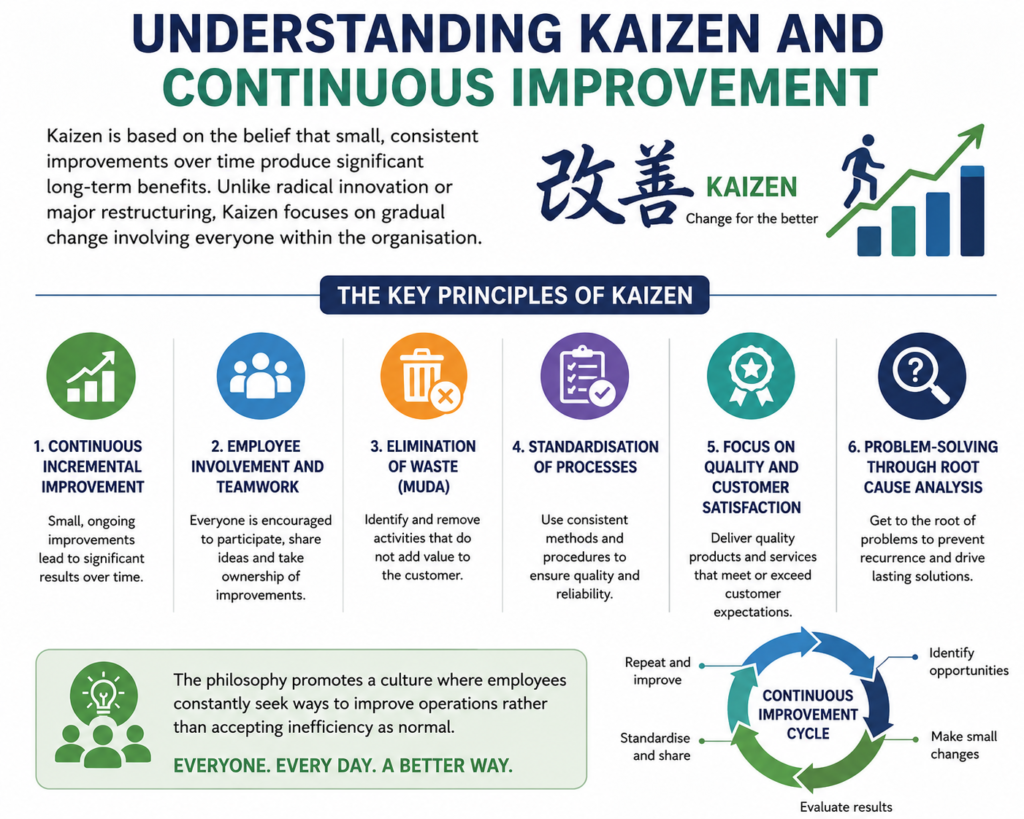 , Kaizen and Continuous Improvement: Benefits, Challenges, and Impact