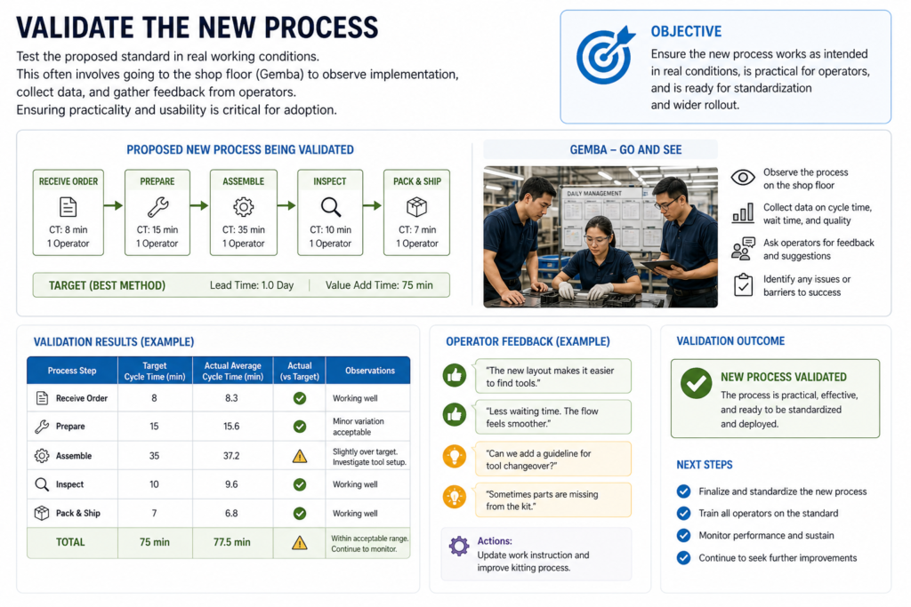 , Why Lean Manufacturing Matters: Standardization.