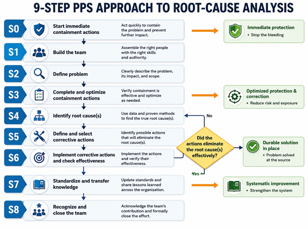 , Conducting Root Cause Analysis (RCA): Techniques for Effective Problem Solving