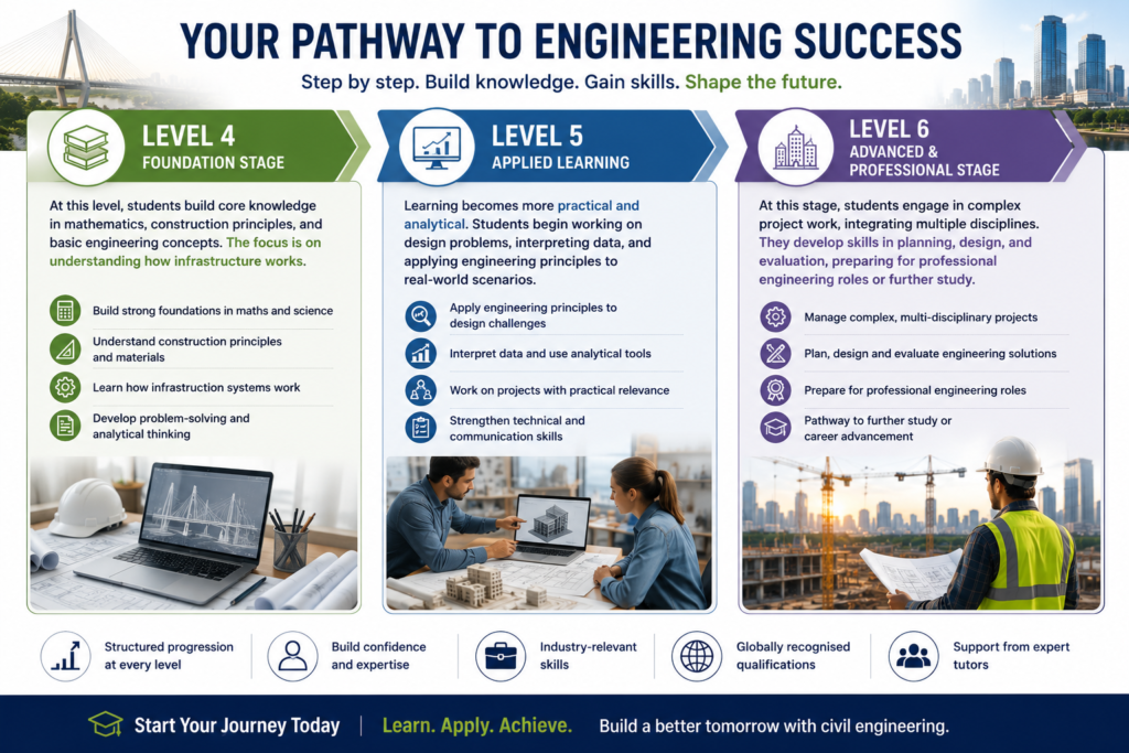 , Civil Engineering Courses and Diplomas: Topics, Skills and Career Routes