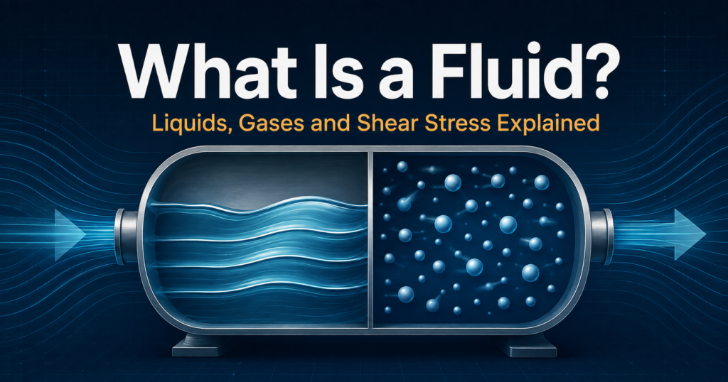 , What Is a Fluid? Liquids, Gases and Shear Stress Explained
